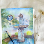 My Muses Card Shop Watercolor Class : The Poetry of Place: Figures, Gardens & Architecture ( July 25th 2026 )