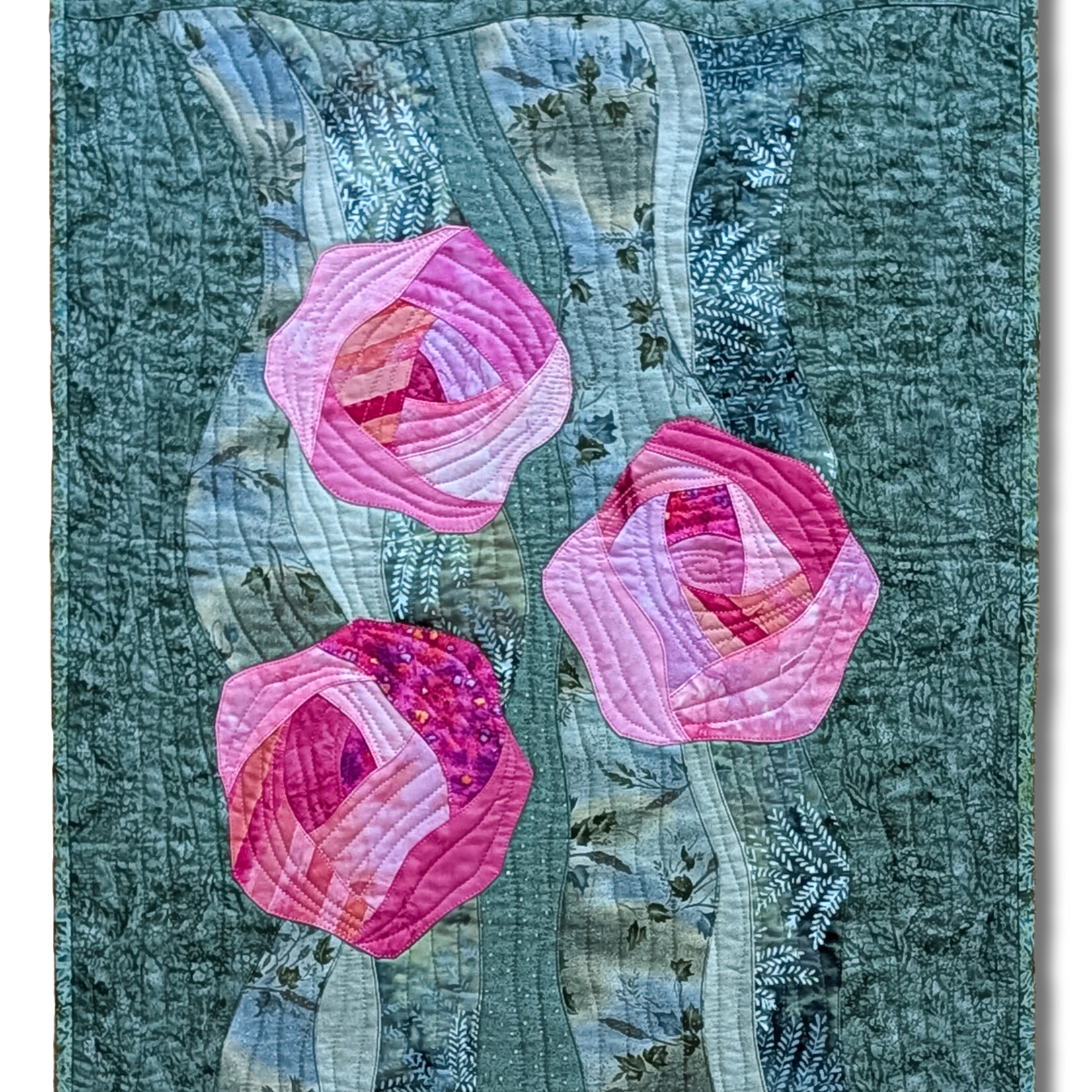 Ellen Fisher , 3 roses , 19 w x 28.5 h | Muse Gallery