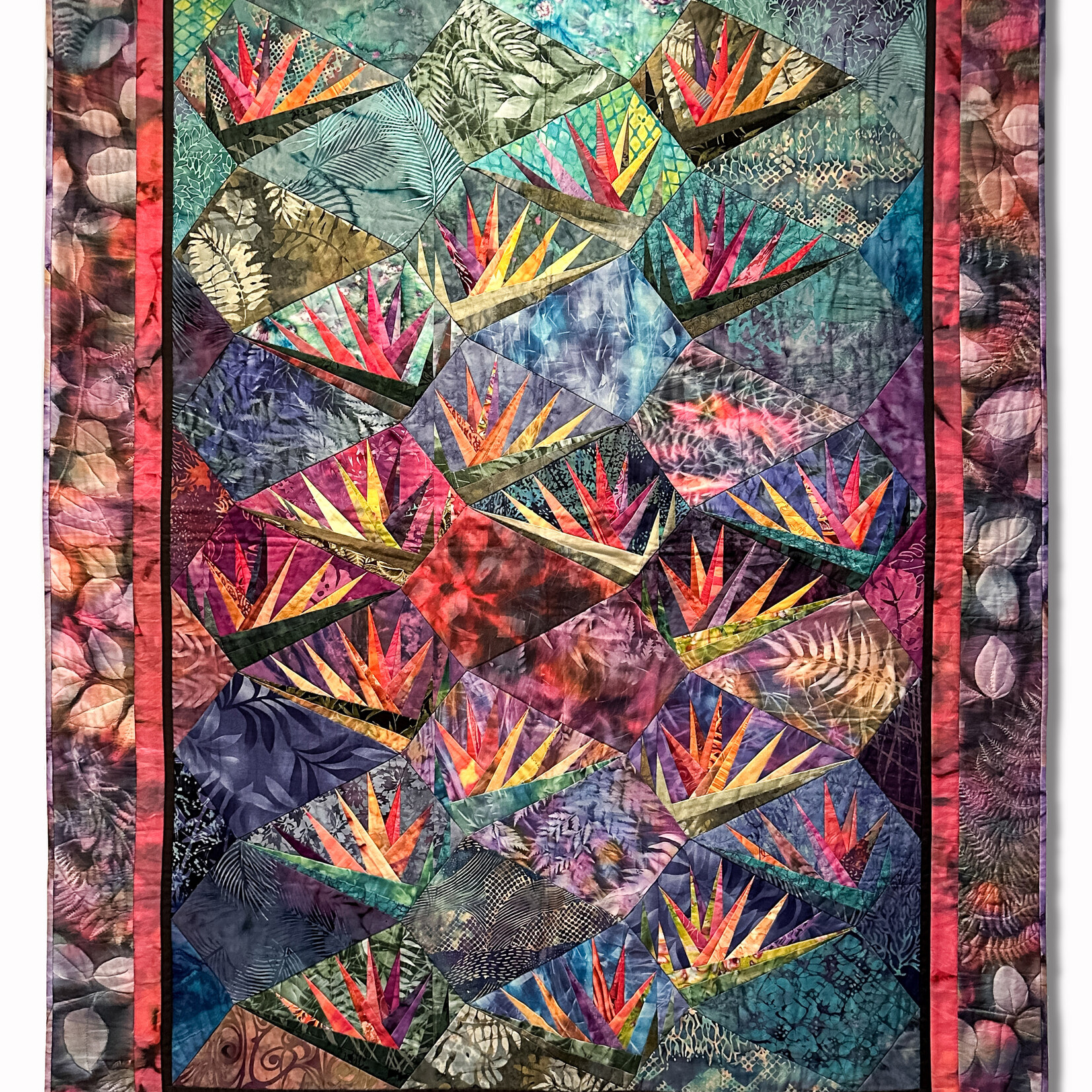 Ellen Fisher , Birds of Paradise , 44 w x 60 h | Muse Gallery