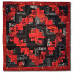 Ellen Fisher , Cabin Ablaze , 45 w x 45 h | Muse Gallery