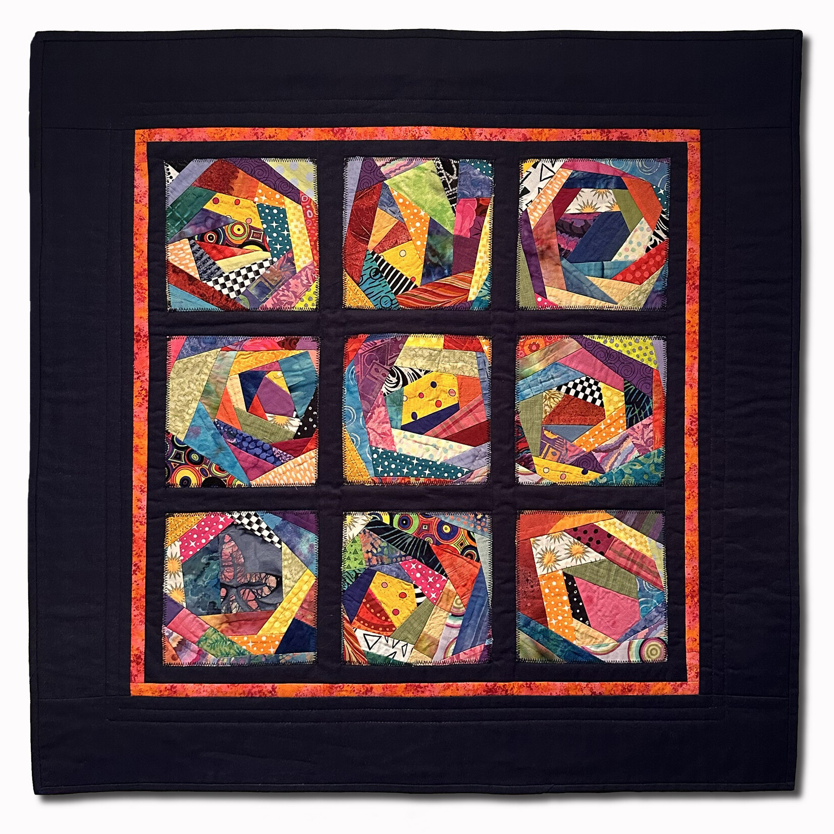 Ellen Fisher , Crazy Improv , 22.5 w x 22.5 h | Muse Gallery