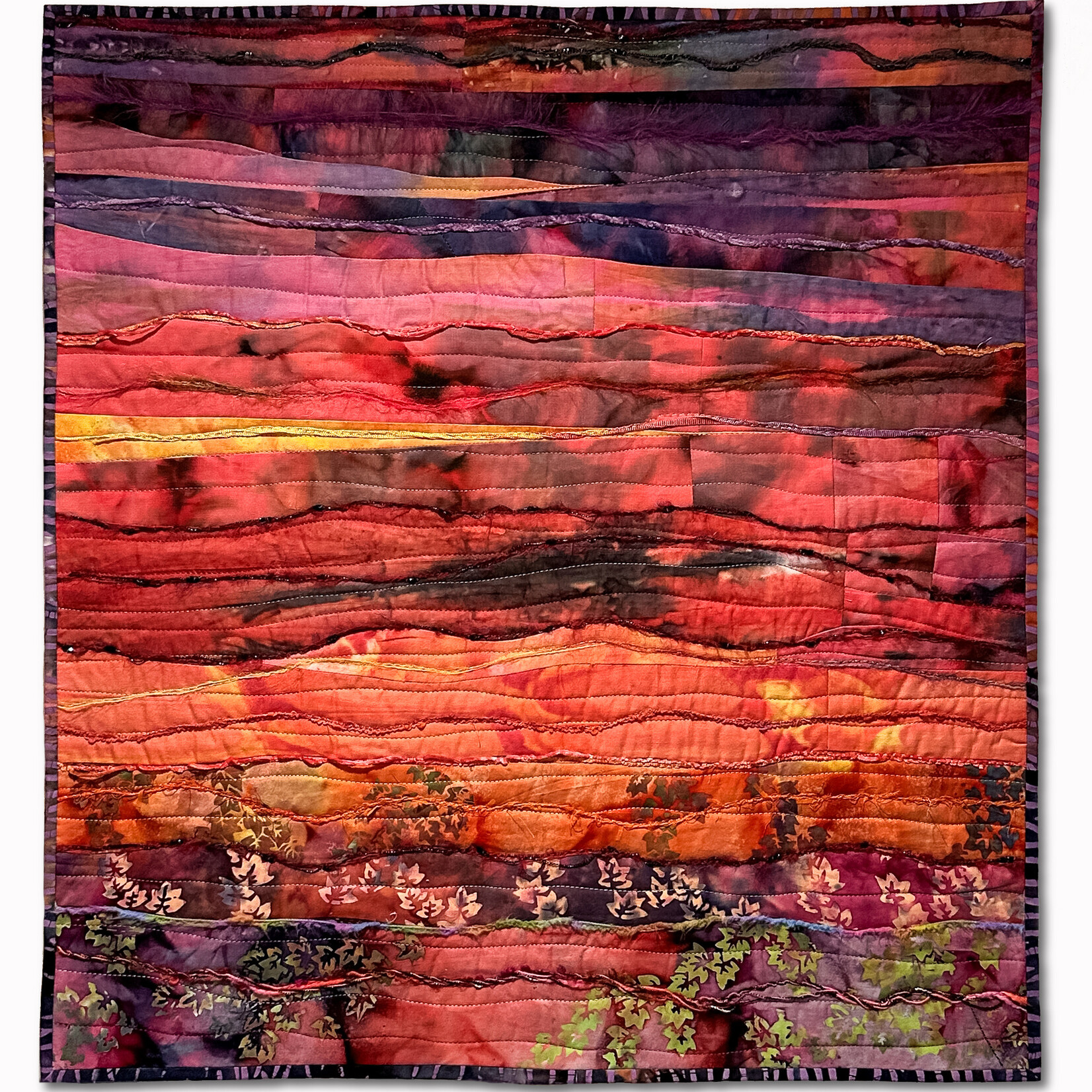 Ellen Fisher , Daybreak , 25 w x 25 h | Muse Gallery