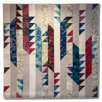 Ellen Fisher , Glacial Arrows , 60 w x 60 h | Muse Gallery