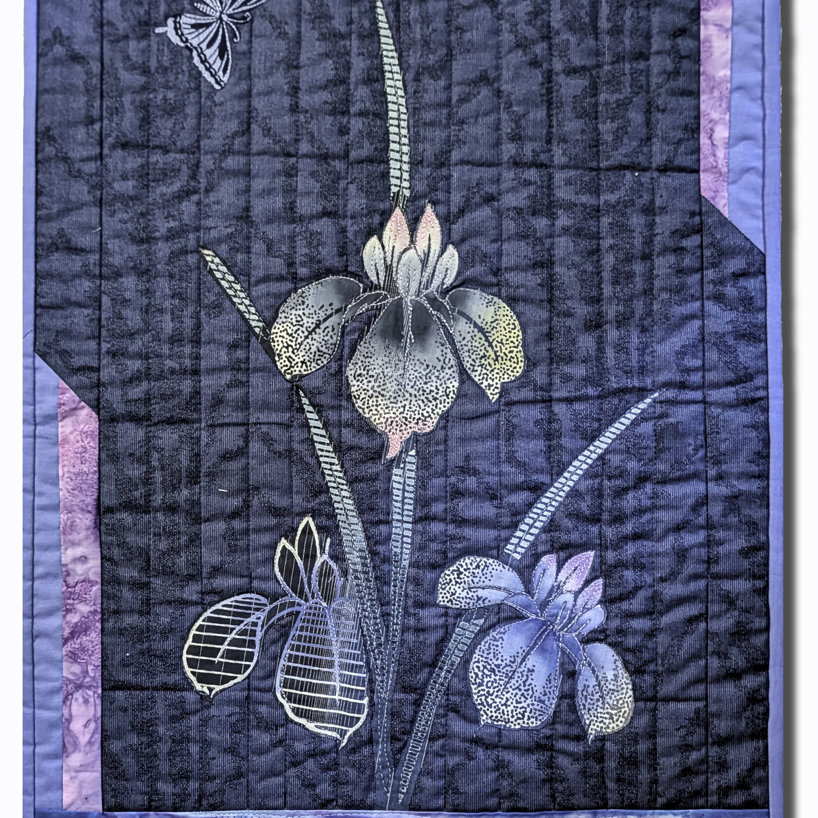 Ellen Fisher , Japanese Iris , 30.5 w x 18.75 h | Muse Gallery