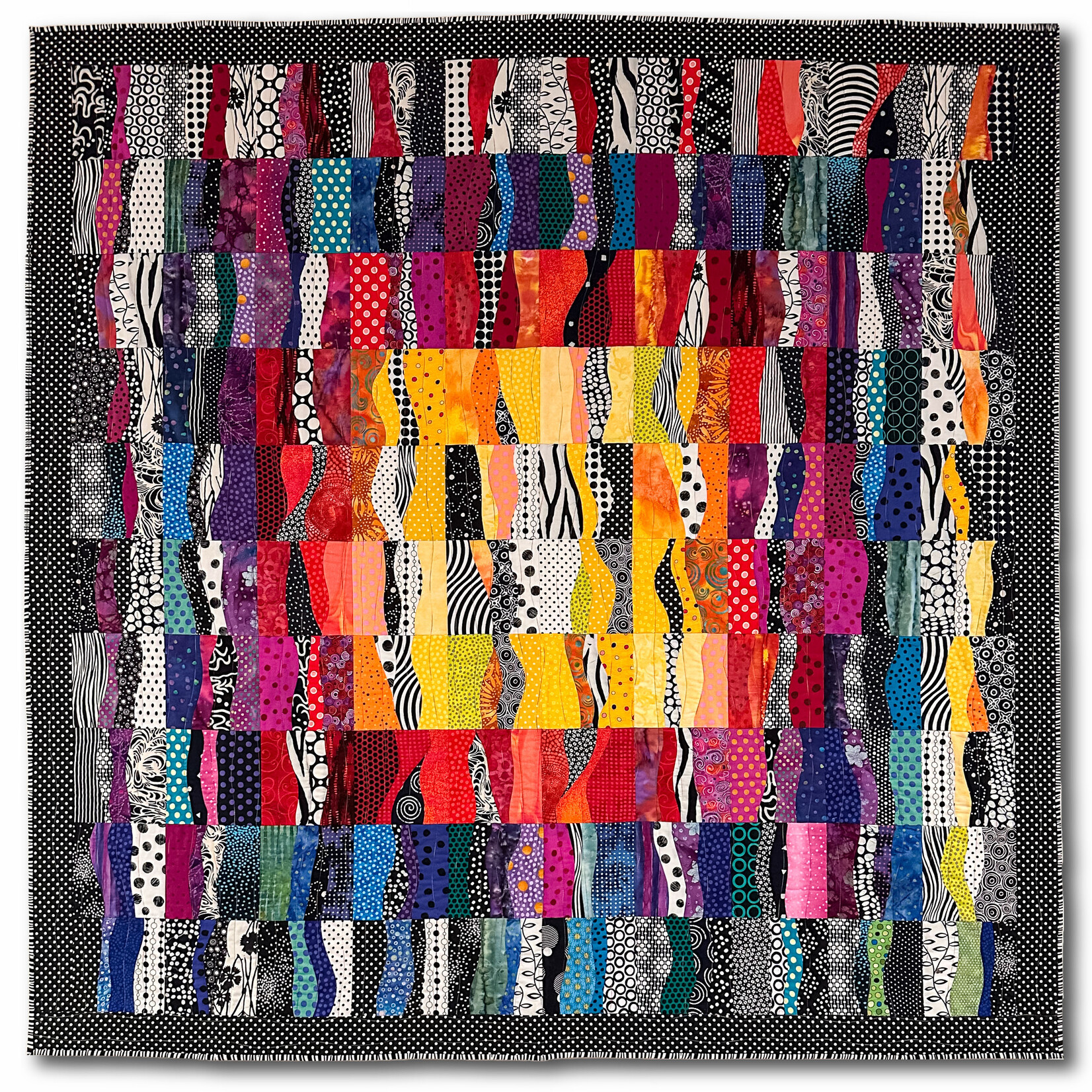 Ellen Fisher , Lots of Dots , 64.25 w x 65.5 h | Muse Gallery