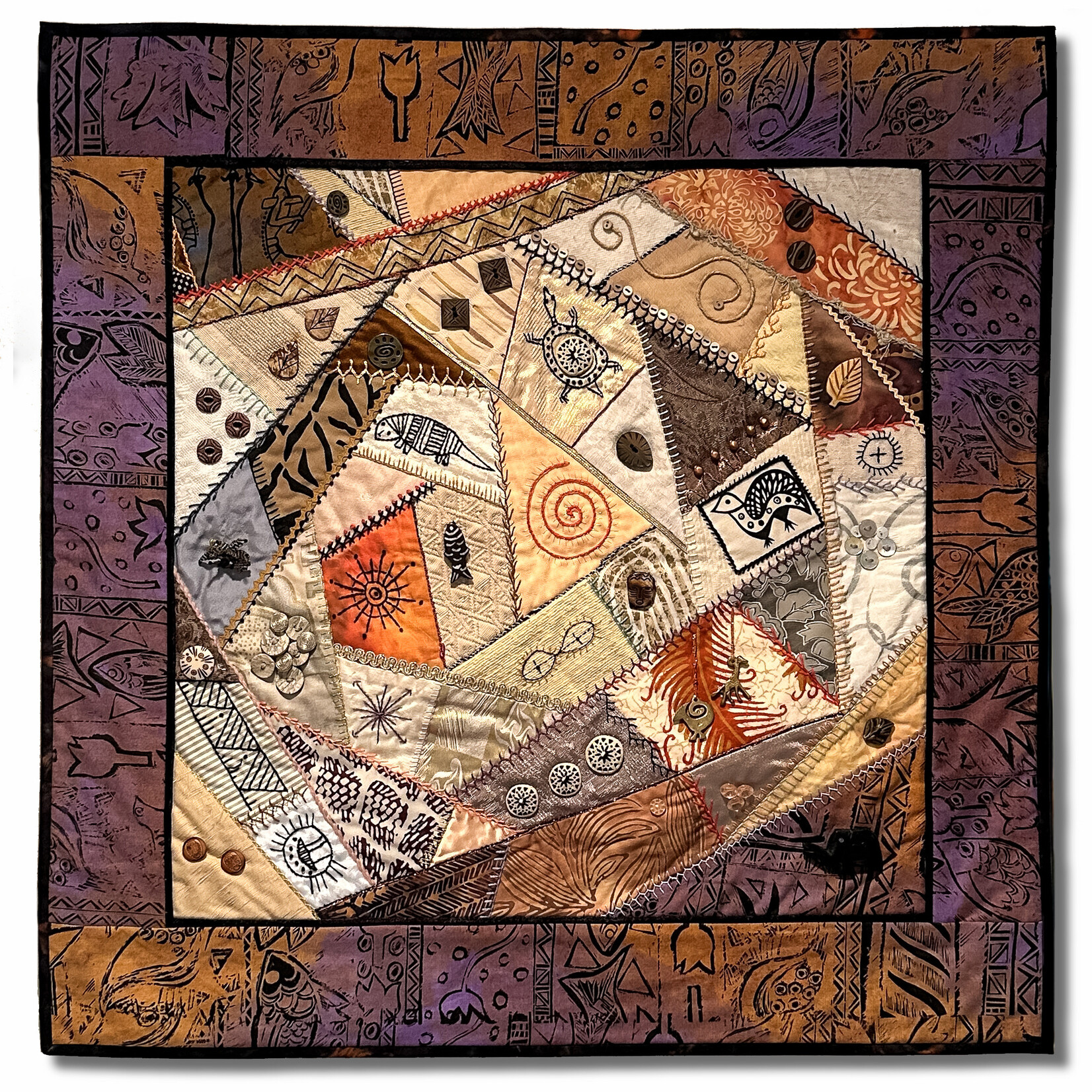 Ellen Fisher , Out of Africa , 25 w x 24 h | Muse Gallery