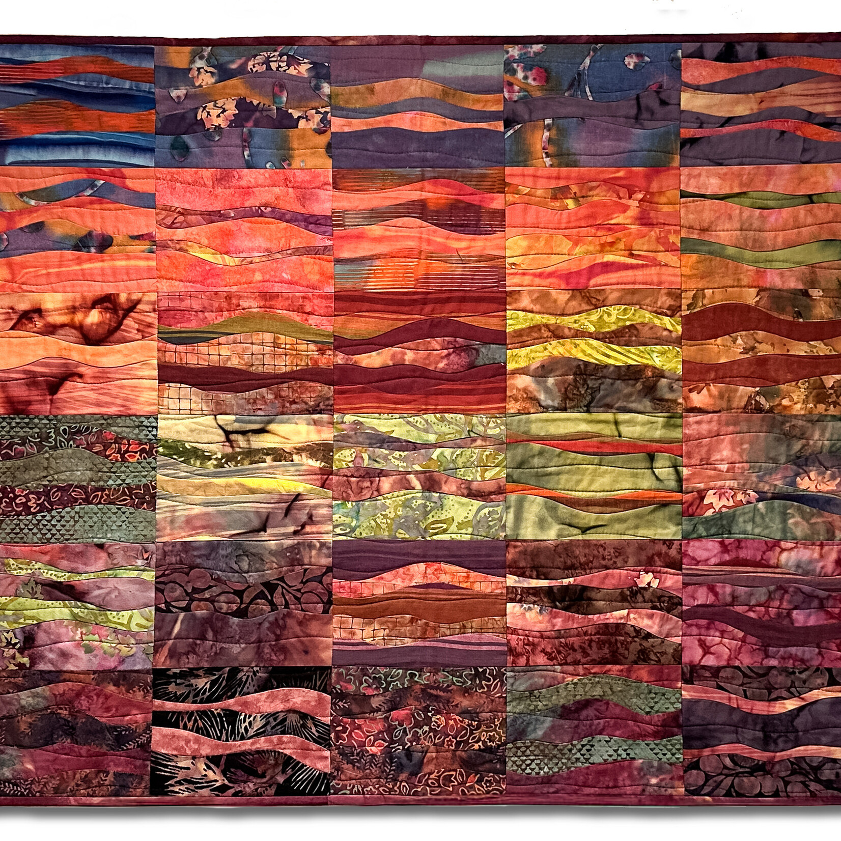 Ellen Fisher , Southwest Sunset , 44 w x 27 h | Muse Gallery
