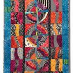 Ellen Fisher , Spinning Signals , 30 w x 60 h | Muse Gallery