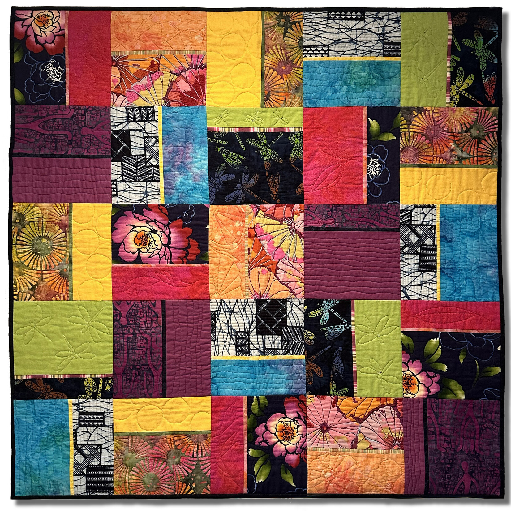 Ellen Fisher , Spring Garden , 40 w x 40 h | Muse Gallery