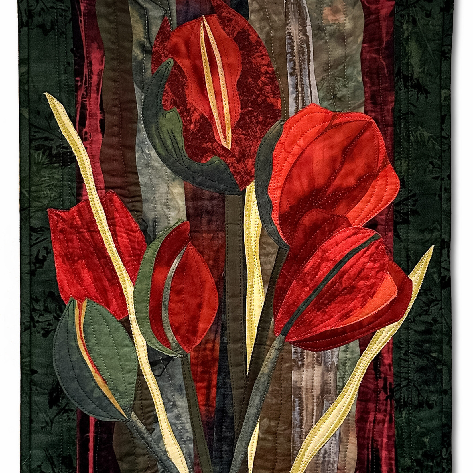 Ellen Fisher , Tulips , 20.5 w x 13.5 h | Muse Gallery