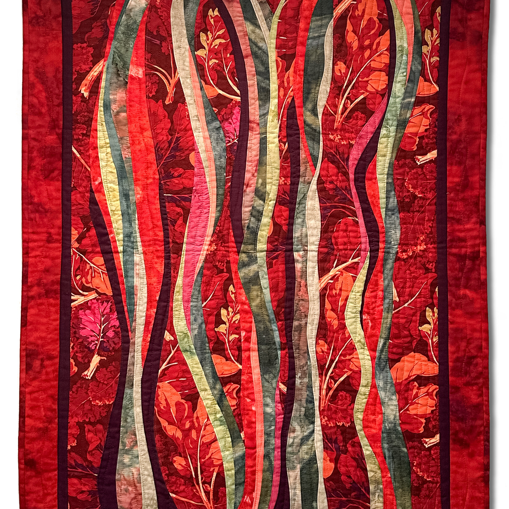 Ellen Fisher , Weeds and Grass in the Rhubarb Patch , 25 w x 35 h | Muse Gallery