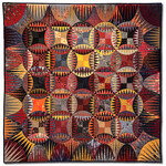 Ellen Fisher , Indian Orange Peel 63 w x 63 h | Muse Gallery