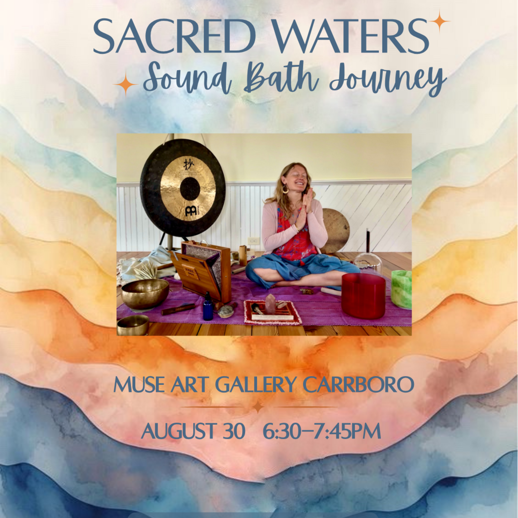 Maia Rhenish Sacred Waters: An immersive Sound Bath Journey with Maia (August 30th, 2026)