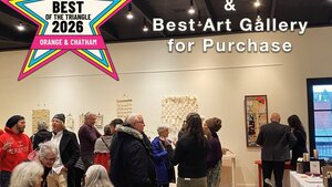 My Muses Card Shop & Muse Art Gallery Named Best Art Gallery for Purchase and Best Art Gallery for Viewing in INDY Week's Best of the Triangle