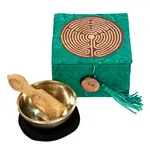 Dzi Handmade Dzi 2" garden labyrinth meditation Bowl