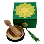 Dzi Handmade Dzi 2" Heart chakra  Mini Meditation Bowl