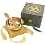 Dzi Handmade Dzi 3.5" Meditation Bowl Box
