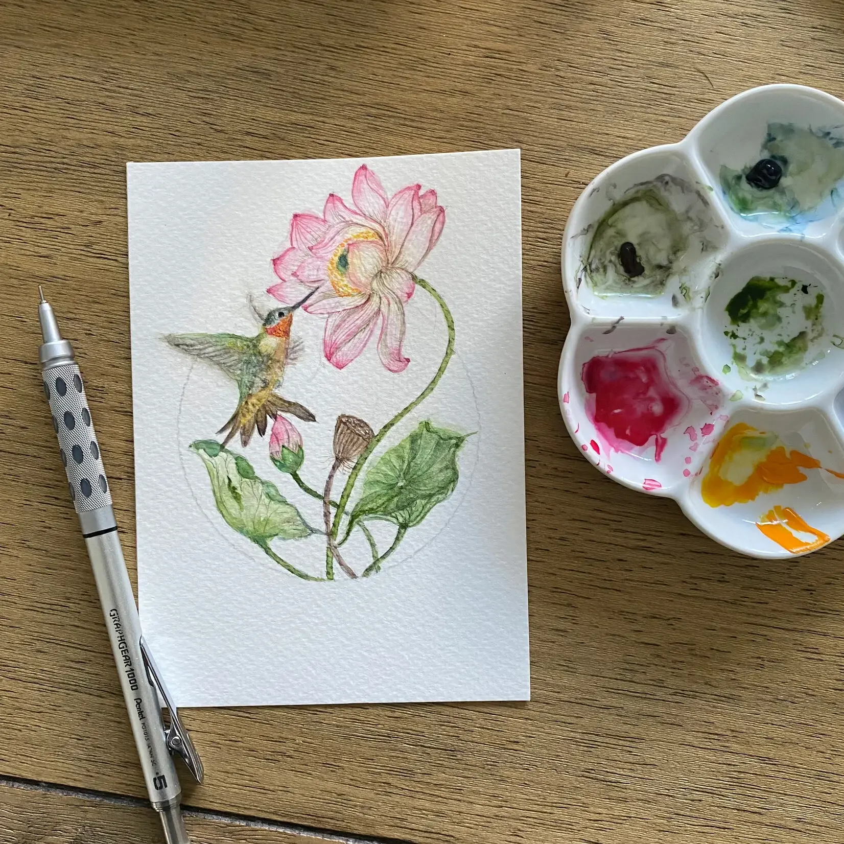 My Muses Card Shop Artful Watercolors ~ A Beginner's Watercolor Workshop with Abhi  ( Nov 8th 2026 )