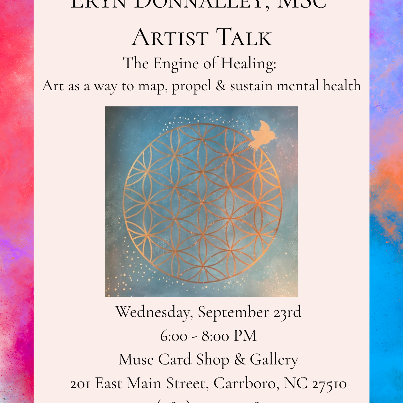 Eryn Donnalley Artist Talk: The Engine of Healing
