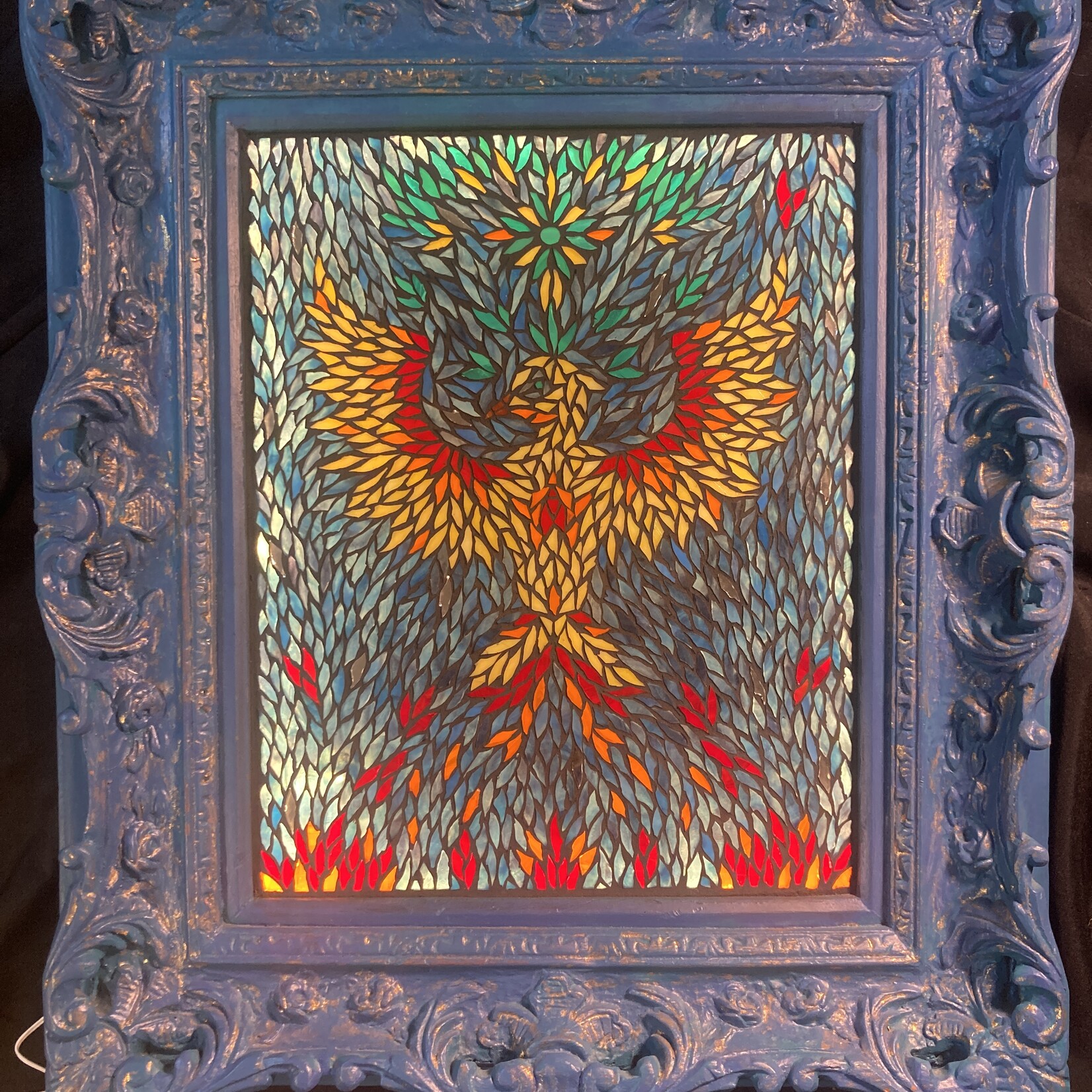 Eryn Donnalley , Phoenix Rising , 25"x29" Muse Gallery