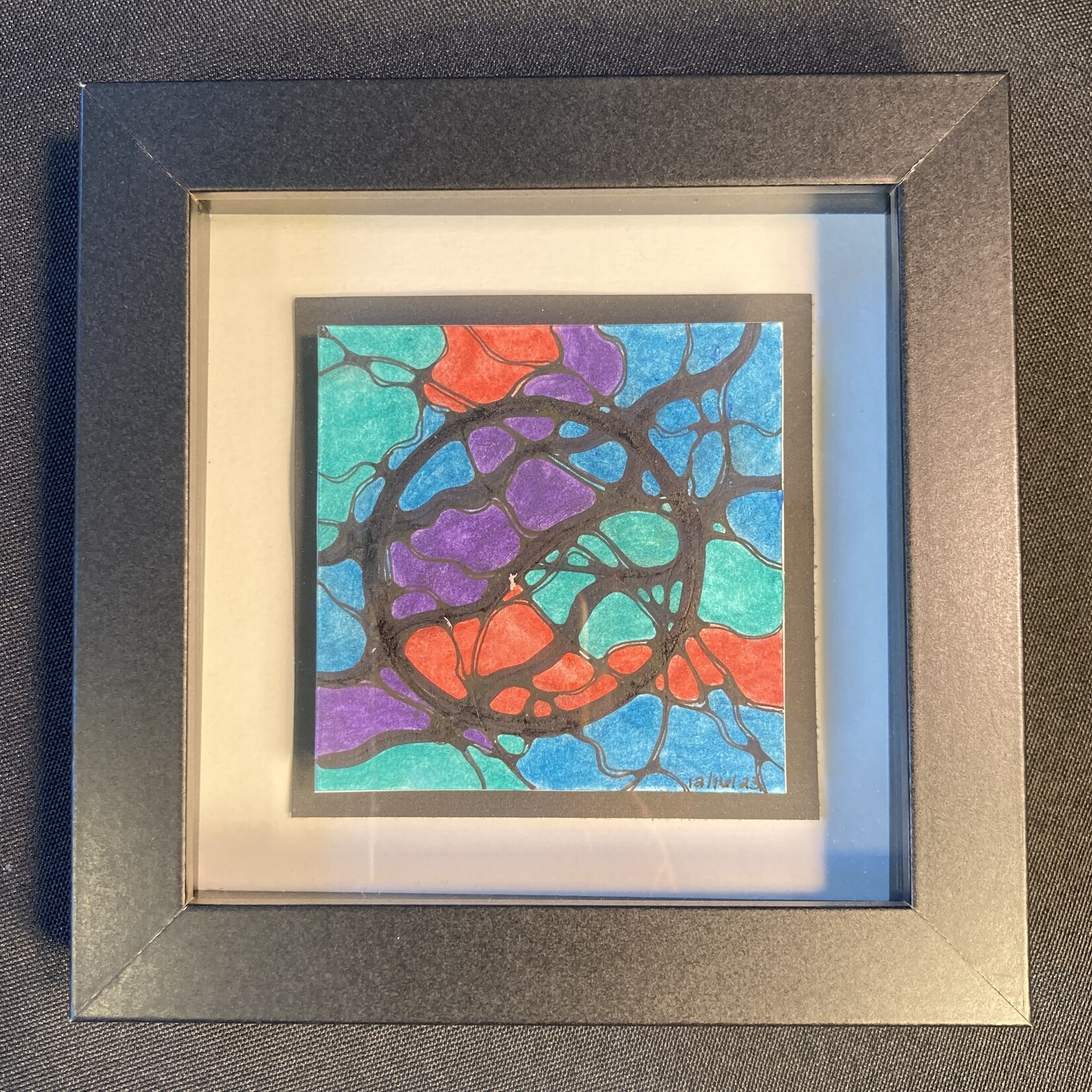 Eryn Donnalley , Self Trust 11 - Neurographica Series  , 5"x5" Muse Gallery