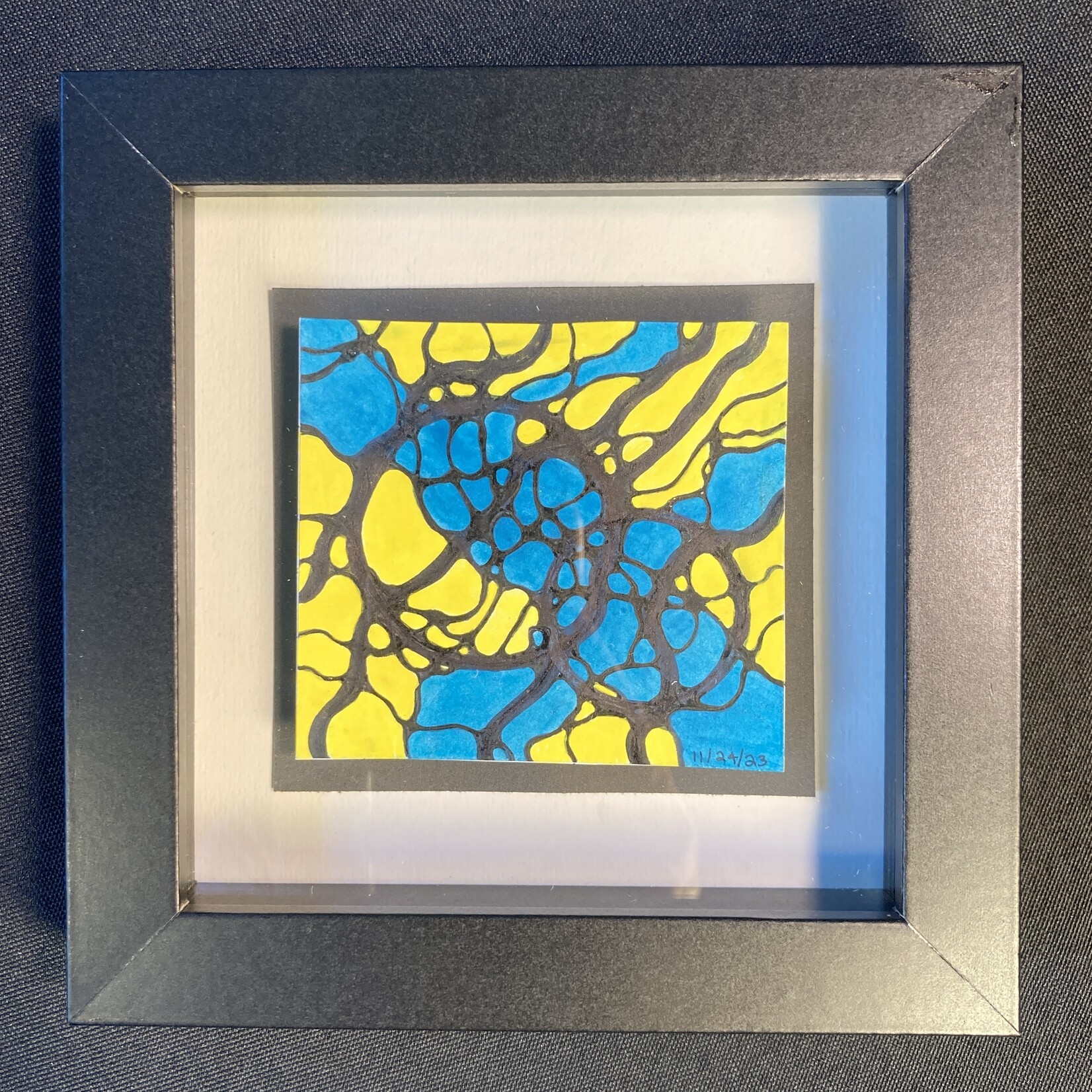 Eryn Donnalley , Self Trust 9 - Neurographica Series  , 5"x5" Muse Gallery