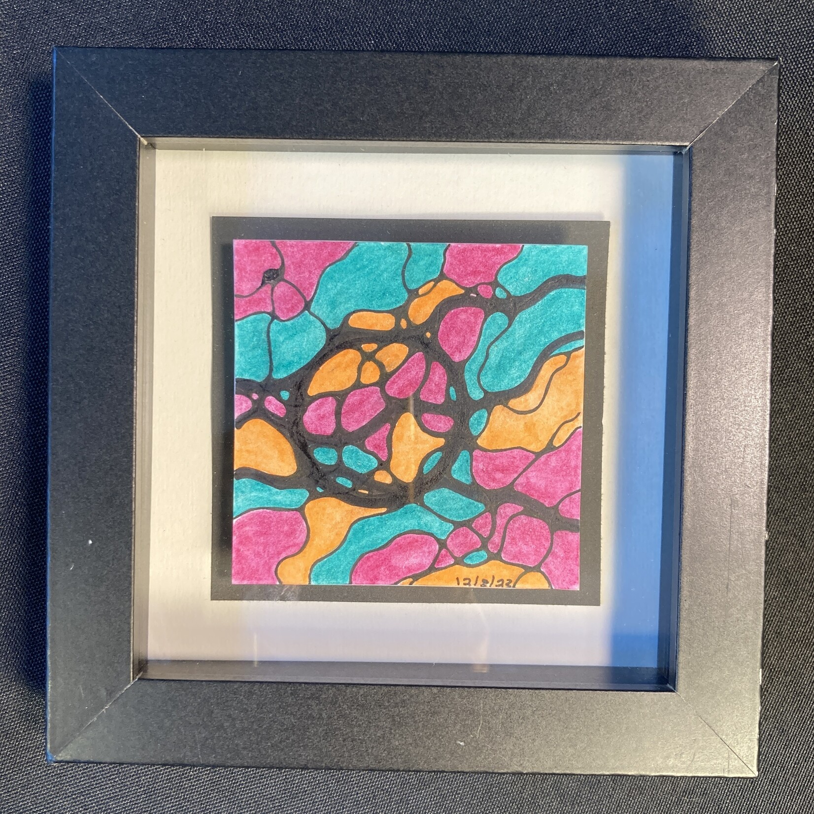 Eryn Donnalley , Self Trust 8 - Neurographica Series  , 5"x5" Muse Gallery