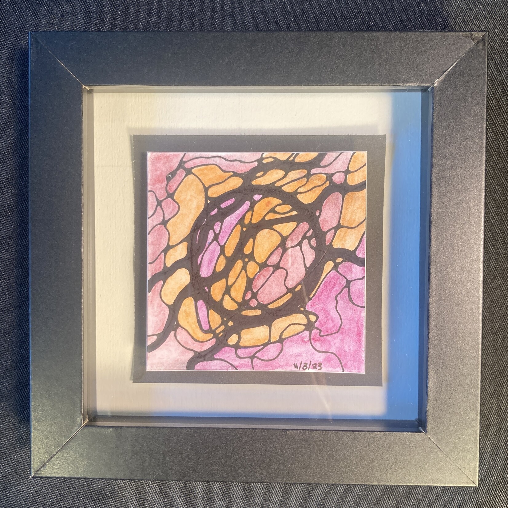 Eryn Donnalley , Self Trust 7 - Neurographica Series  , 5"x5" Muse Gallery