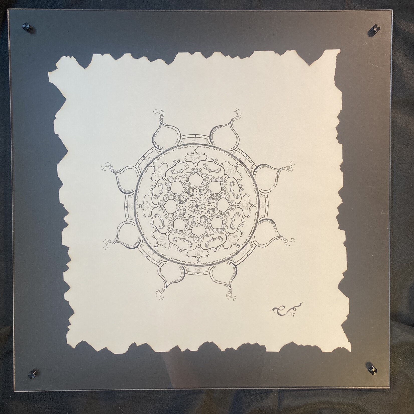 Eryn Donnalley , Mandala 7 - Trust , 20" x 20" Muse Gallery