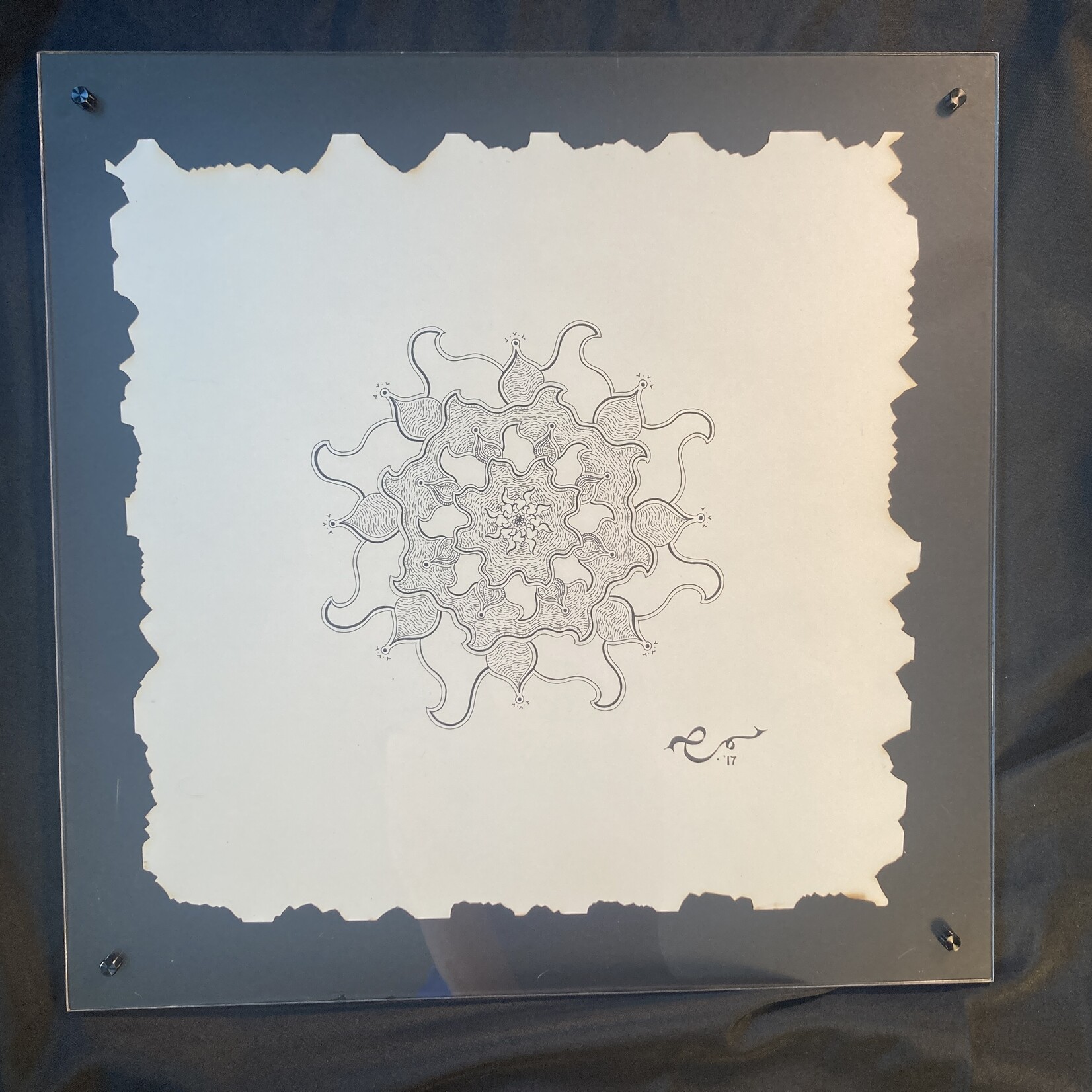 Eryn Donnalley , Mandala 6 - Intuition , 20" x 20" Muse Gallery