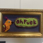 Eryn Donnalley - "Oh F***" Piece ( 4 x 8 inches) , Muse Gallery
