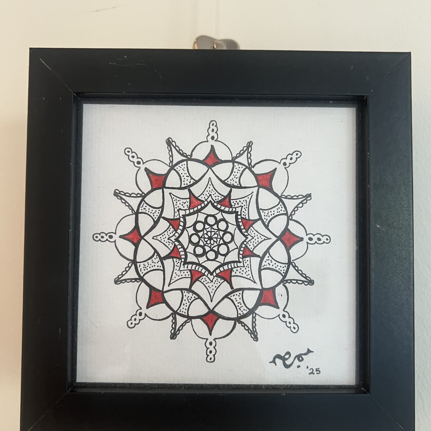 Eryn Donnalley Prayers for the World Mandalas (5" x 5") number 1