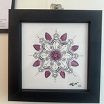 Eryn Donnalley Prayers for the World Mandalas (5"x 5") Number 3 , Muse Gallery