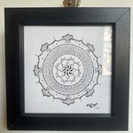 Eryn Donnalley Prayers for the World Mandalas ( 5" x 5") Number 6 , Muse Gallery
