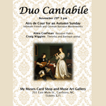alma coefman Duo Cantabile: Airs de Cour for an Autumn Sunday        (Nov 29th)
