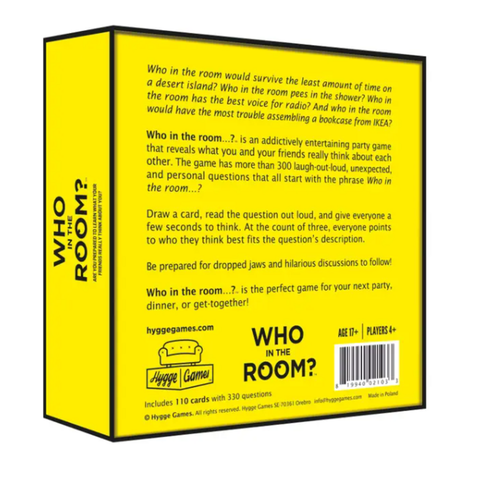 Hygge Games Hygge Games  Who in the Room?