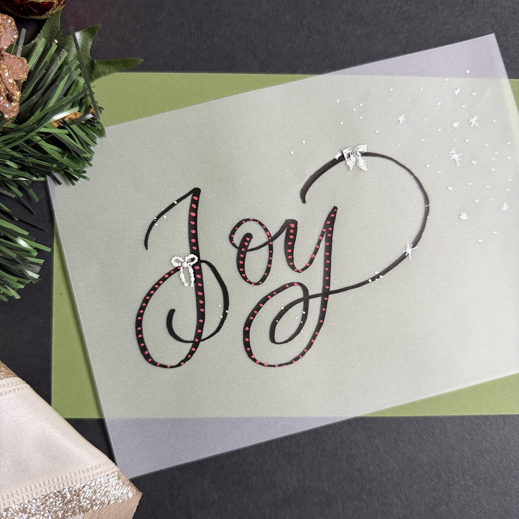 Modern Brush Pen Calligraphy | Create a Personal Lettered Keepsake or Name Art Keepsake ( Dec 7th 2026 )