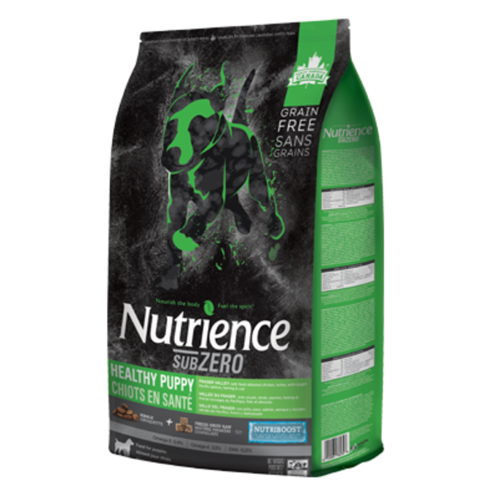 Nutrience Subzero Nutrience Sans grains pour chiots en santé, formulation Vallée du Fraser, 2,27 kg (5 lbs)