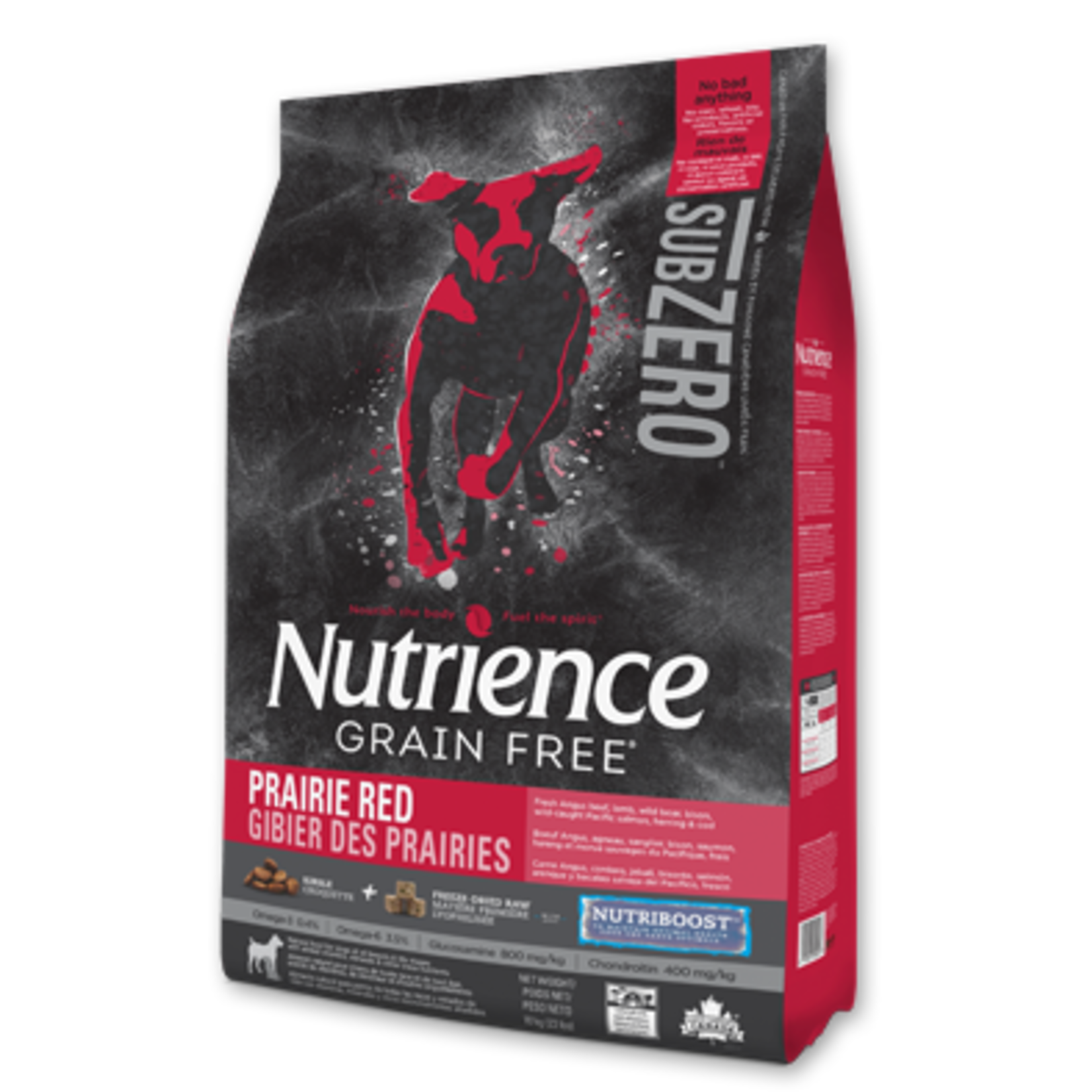 Nutrience Subzero Nutrience Sans grains pour chiens, formulation Gibier des prairies, 2,27 kg (5 lbs)