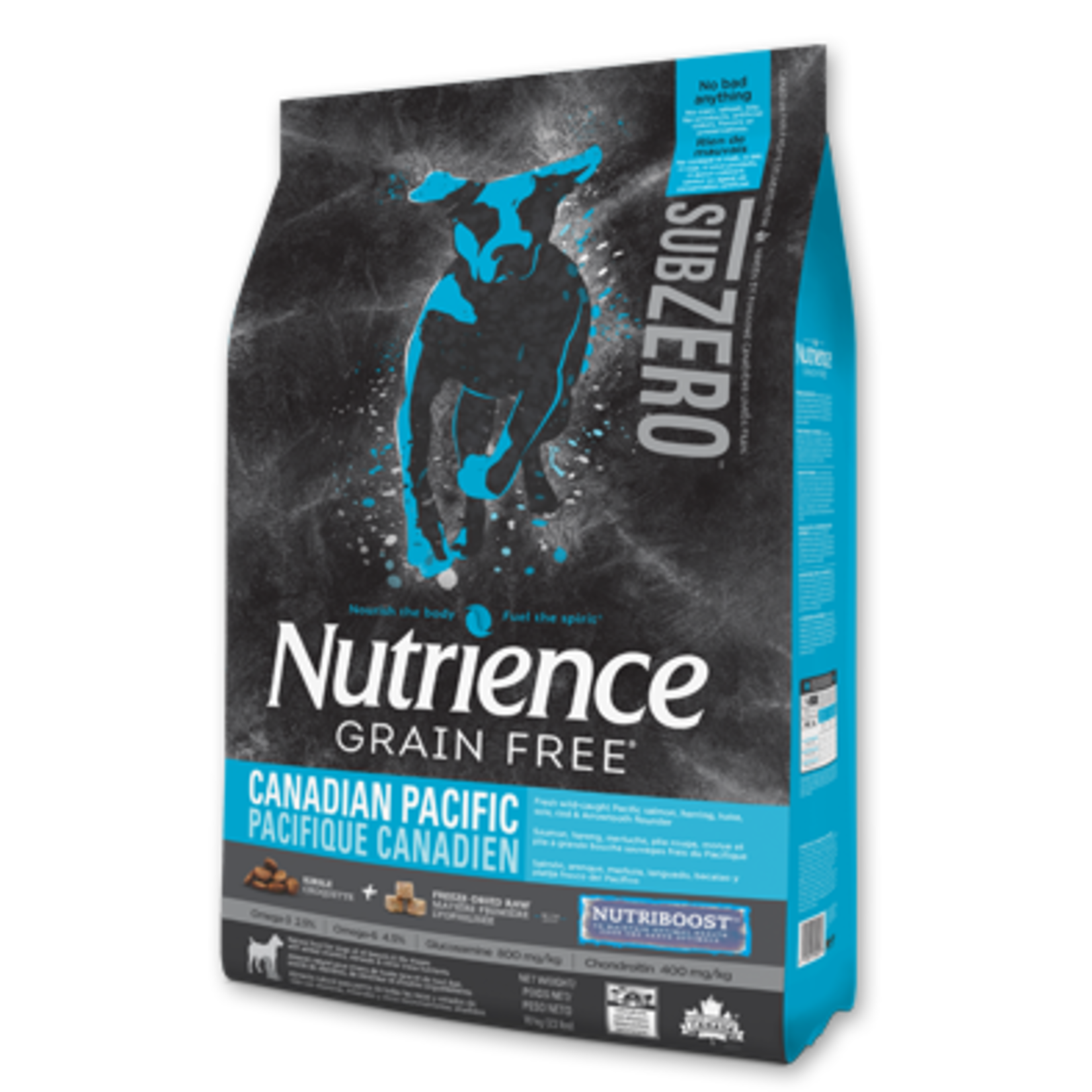 Nutrience Subzero Nutrience Sans grains pour chiens, formulation Pacifique canadien, 2,27 kg (5 lbs)