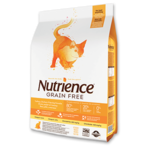 Nutrience Nutrience Sans grains pour chats, Dinde, poulet et hareng, 5 kg (11 lbs)