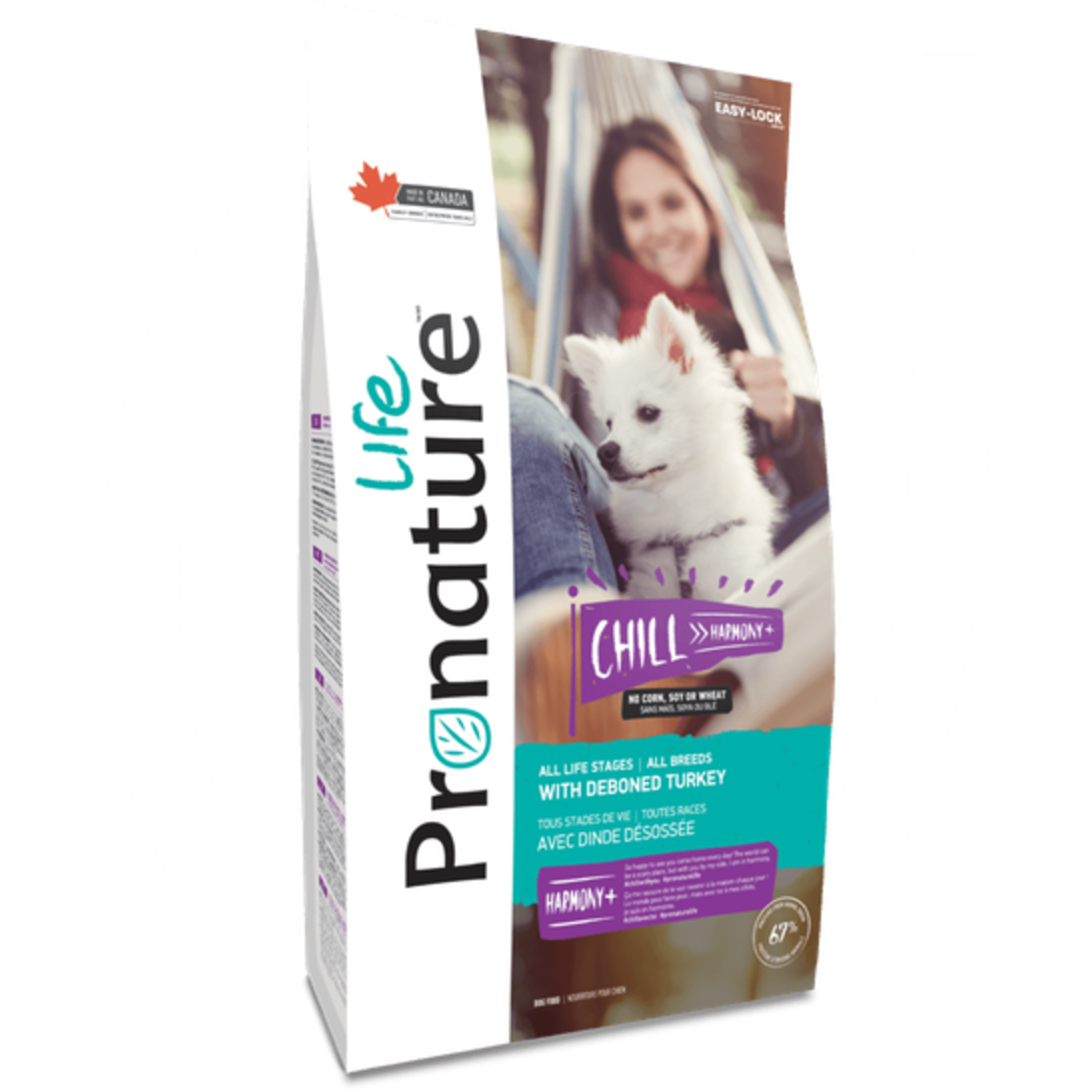 Pronature Pronature Life "chill" Nourriture Pour Chien, Toutes Races - Dinde Désossée 2,27kg