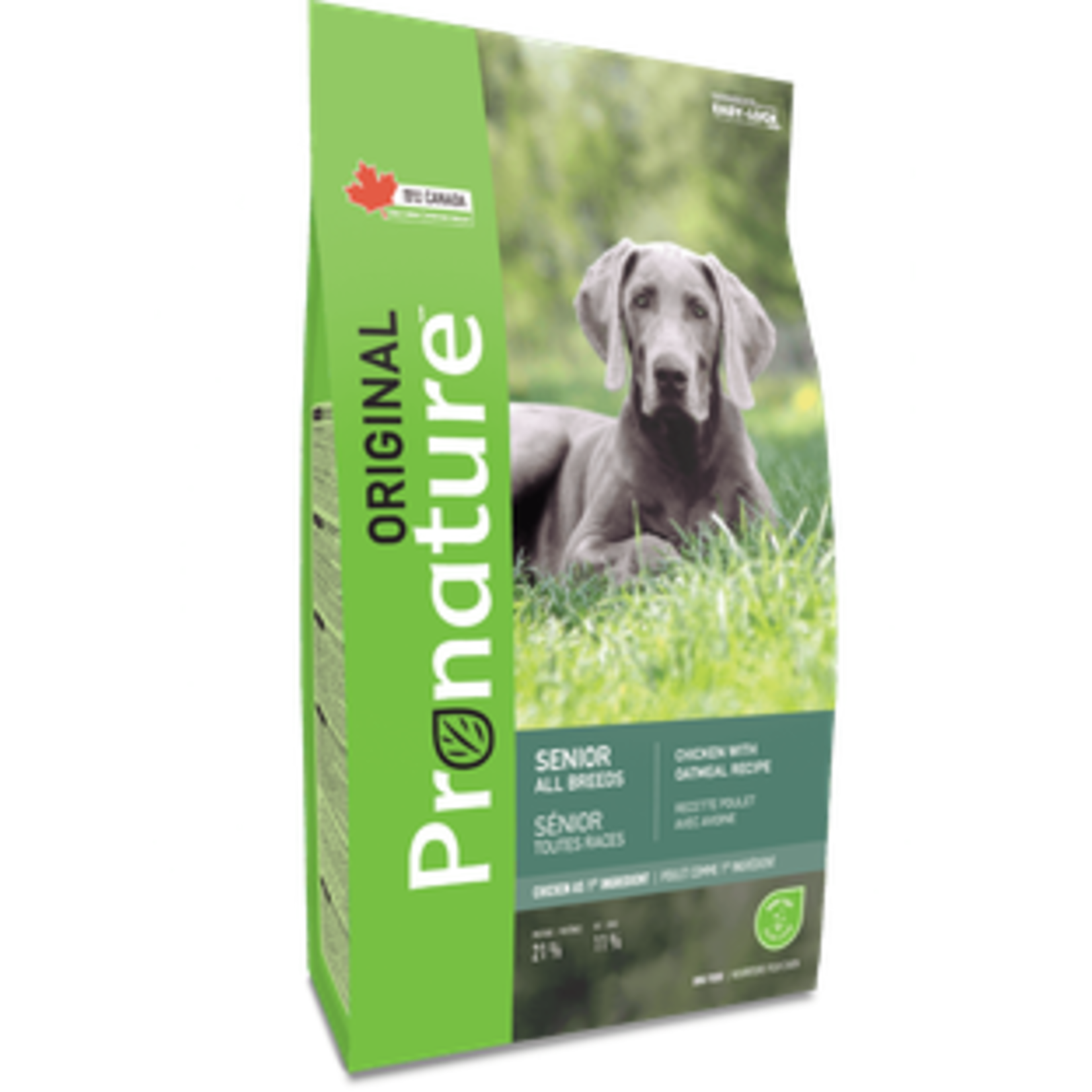 Pronature Pronature Original, recette poulet avec avoine pour chien sénior 11.3kg