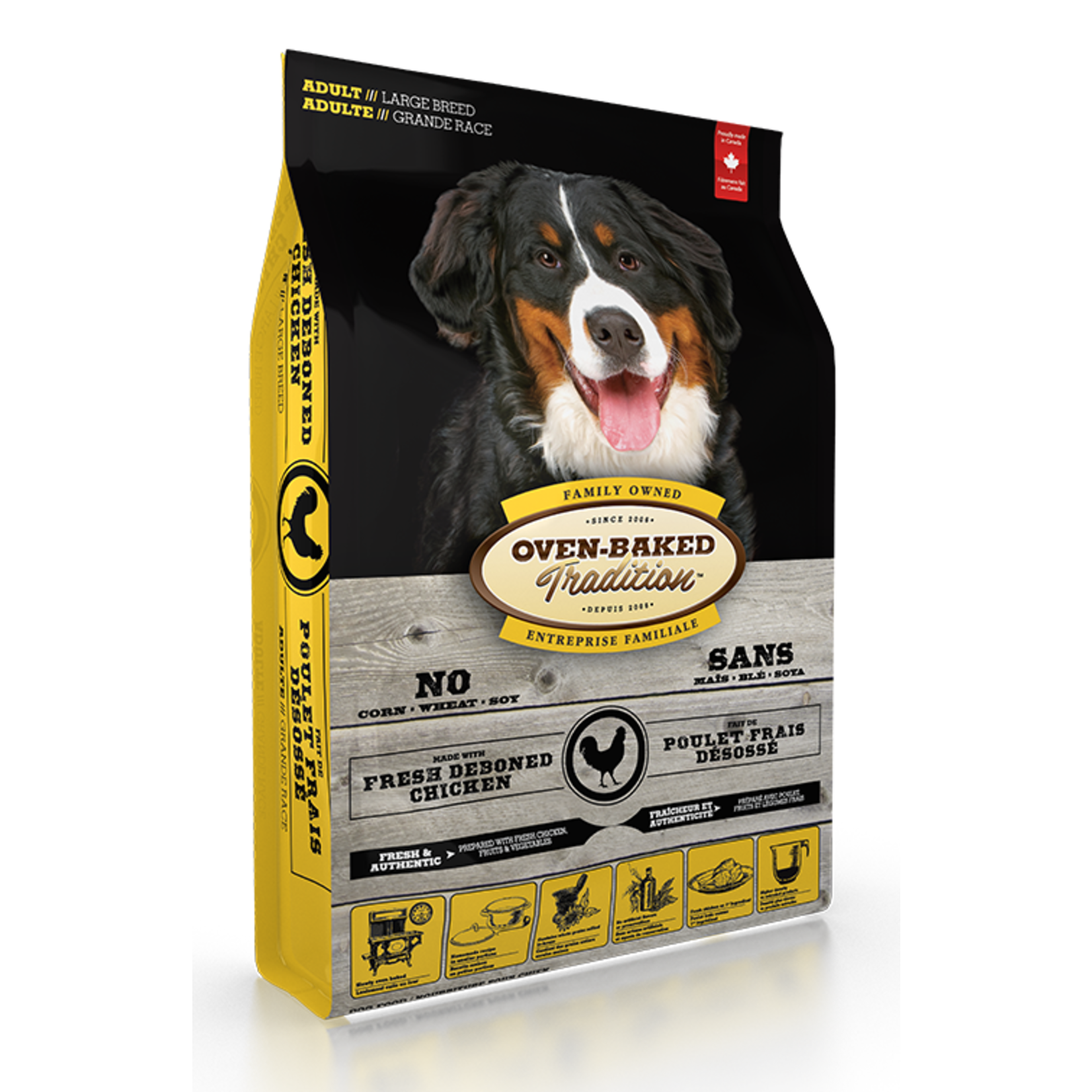 Oven-Baked Tradition Obt Nourriture Sèche Pour Chien De Grande Race - Poulet 25 Lbs