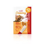 Catit Régals crémeux Catit Creamy, Poulet et foie, paquet de 12