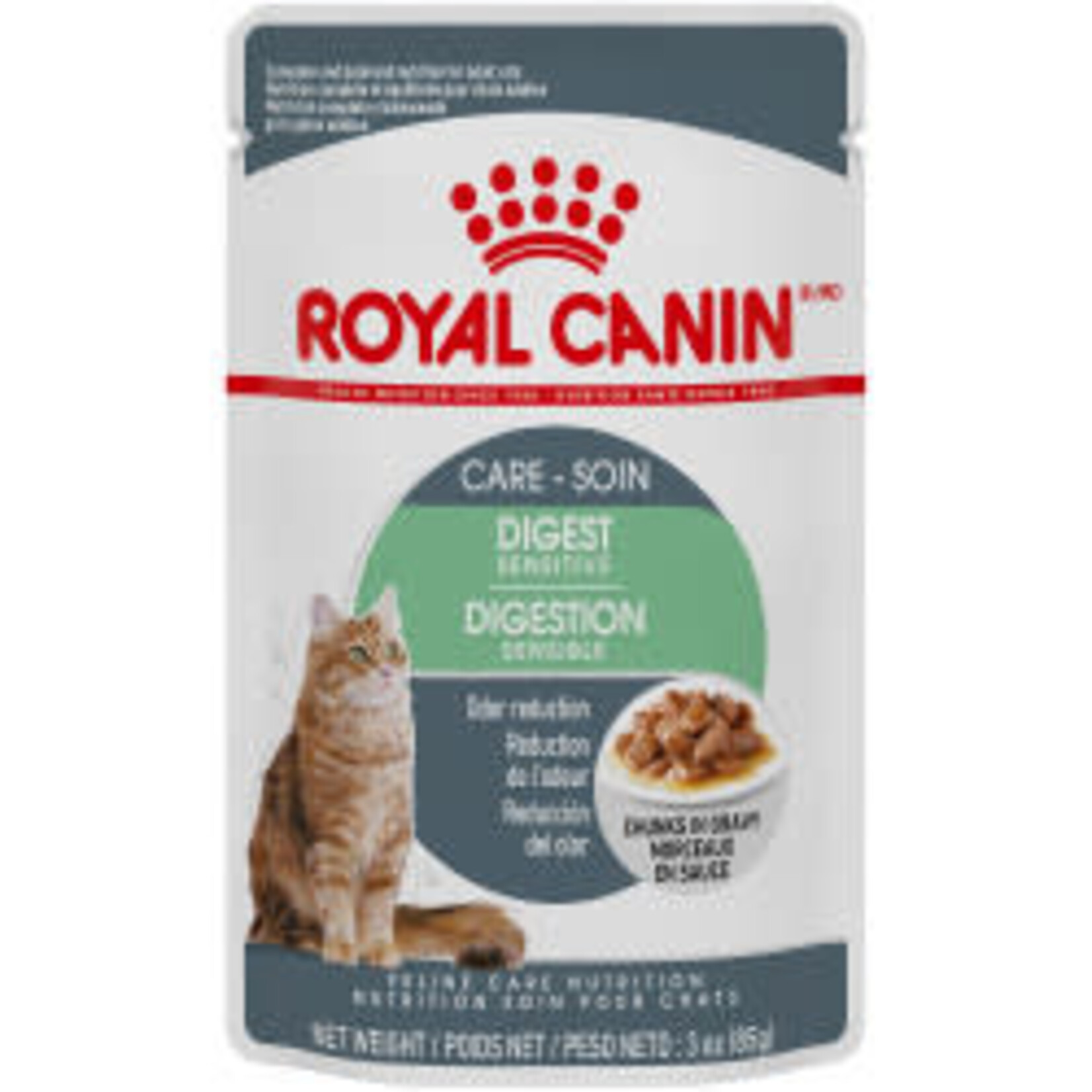 Royal Canin Royal Canin Chat Soin Digestif Morceaux En Sauce 3 oz/85 g