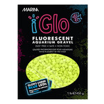 Marina Gravier fluorescent iGlo Marina, jaune, 450 g (1 lb)