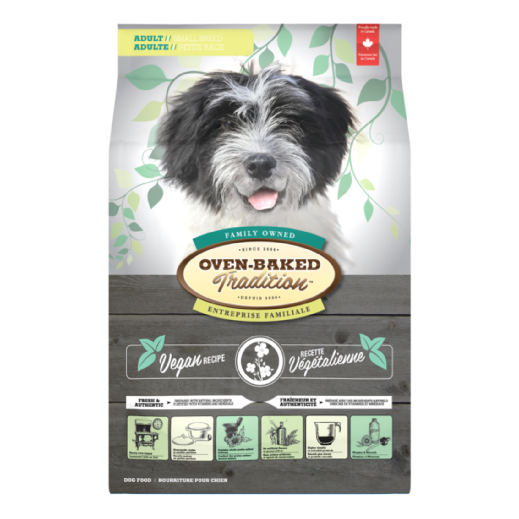 Oven-Baked Tradition Obt Nourriture Végétalienne Pour Chien De Petite Race 10 Lbs