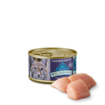 Blue Buffalo Blue Wilderness nourriture humide recette poulet chats adultes/chicken recipe adults cats 5,5oz