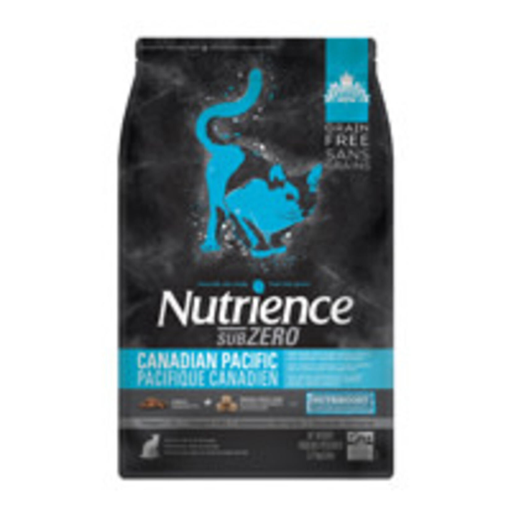 Nutrience Nutrience SubZero Sans grains pour chats, Pacifique canadien, 2,27 kg (5 lb)